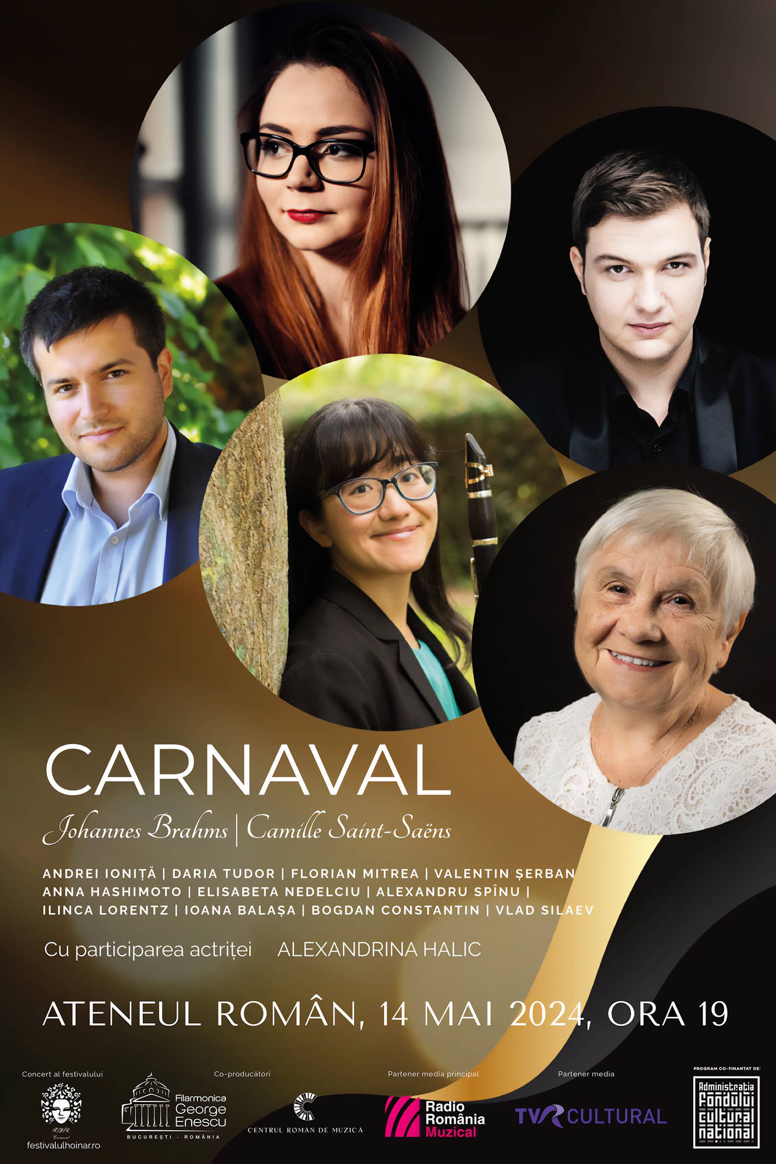 Poster for the Carnaval Concert in May 2024