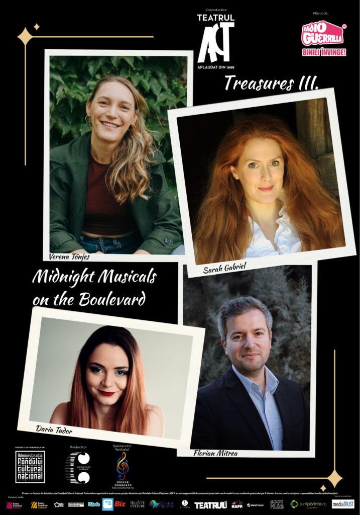 Afis: Treasures III. Midnight Musicals on the Boulevard